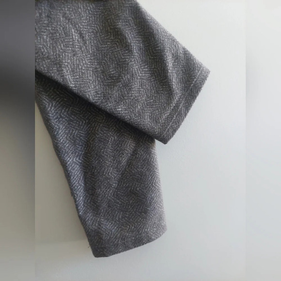 Athleta pattern Leggings Gray Harringbone Pattern S Athleisure Yoga Sporty - Picture 6 of 9